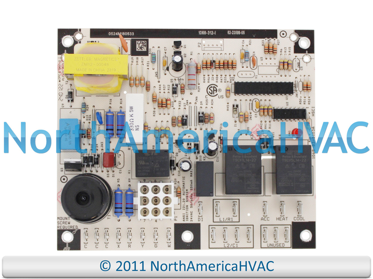 OEM Rheem Ruud Weather King Furnace Control Board Replaces 62